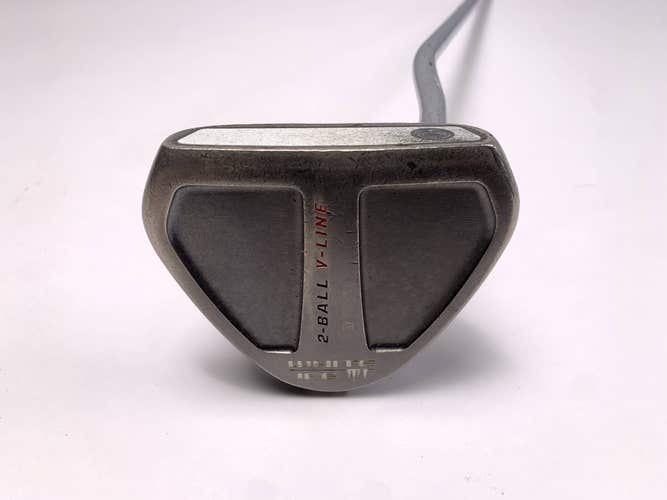 Odyssey White Ice 2-Ball V-Line Putter 35" Mens RH