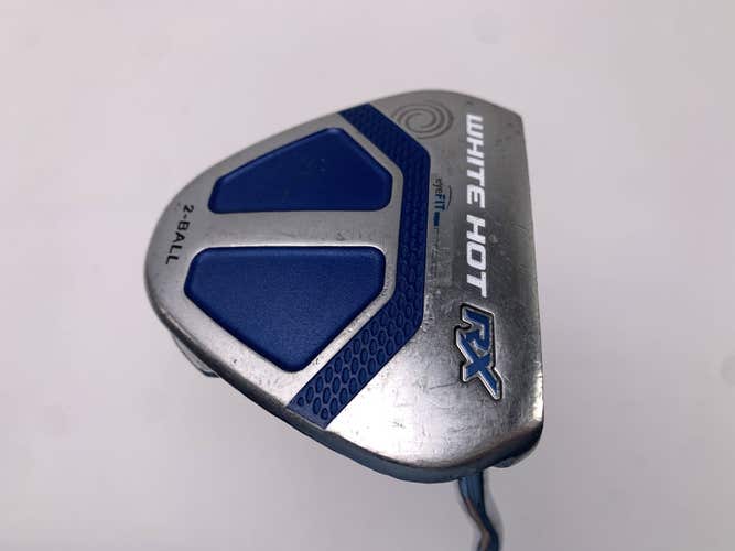 Odyssey White Hot RX 2-Ball V-Line Putter 34" Mens RH