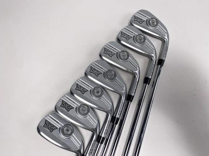 PXG 0311 P GEN7 Chrome Iron Set 4-PW True Temper Elevate MPH Regular Steel RH