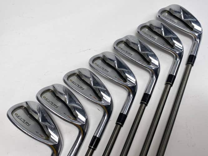 Epon AF 702 Iron Set 5-PW+AW AeroTech SteelFiber i80 Stiff Graphite Mens RH