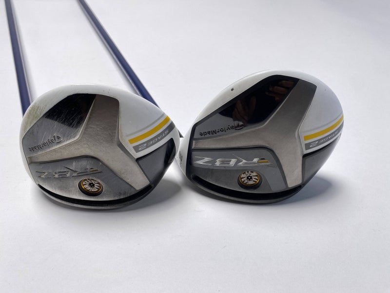 TaylorMade RocketBallz Stage 2 3HL & 5HL Fairway Set 17* 21* 2.0 M1 Ladies RH