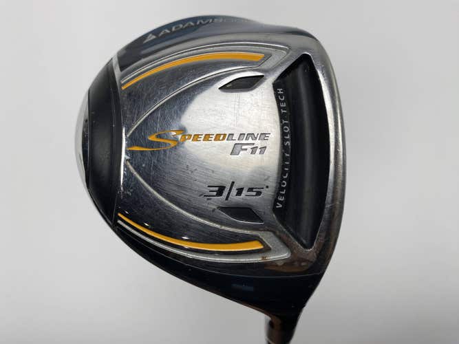 Adams Speedline F11 Titanium 3 Fairway Wood 15* Aldila Voodoo RVS7 Regular RH