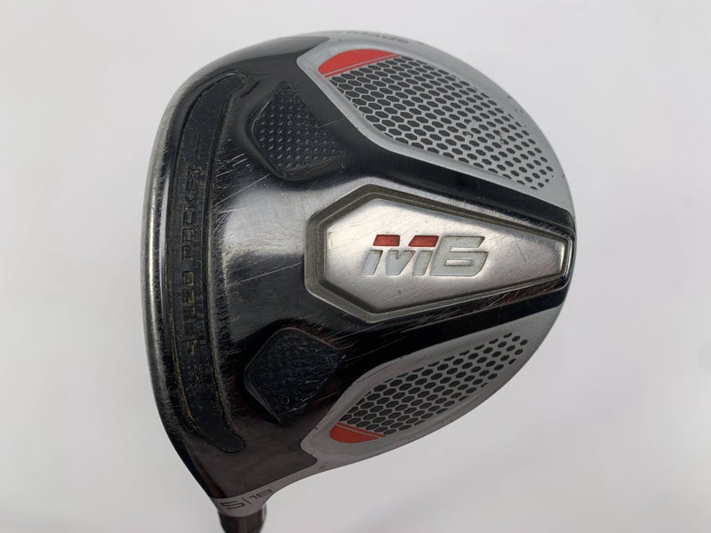 TaylorMade M6 5 Fairway Wood 18* Fujikura Atmos 5R Regular Graphite Mens LH