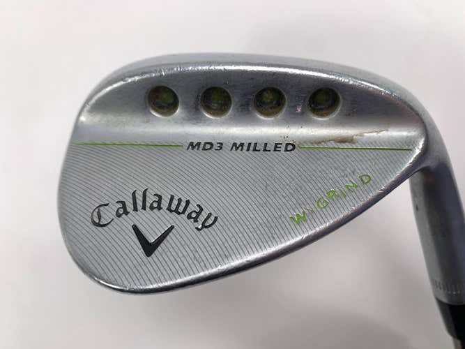Callaway MD3 Milled Chrome W-Grind Wedge 56* 12 Recoil 460 F3 Regular Mens RH