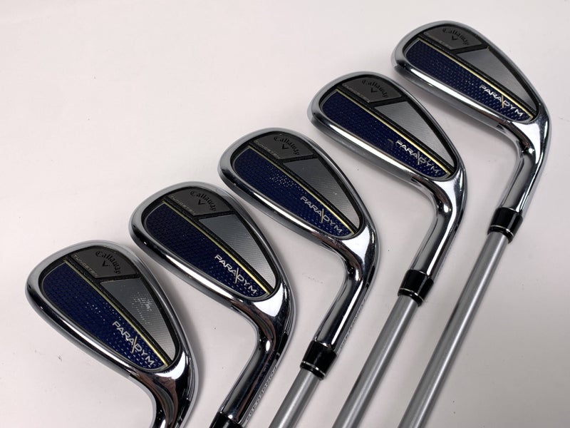 Callaway Paradym Iron Set 6-PW Aldila Ascent Senior Graphite Mens RH