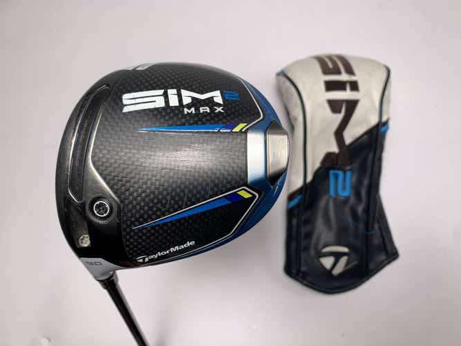 TaylorMade SIM2 MAX Driver 9* Diamana T+ Xlink Tech 60g Senior LH HC