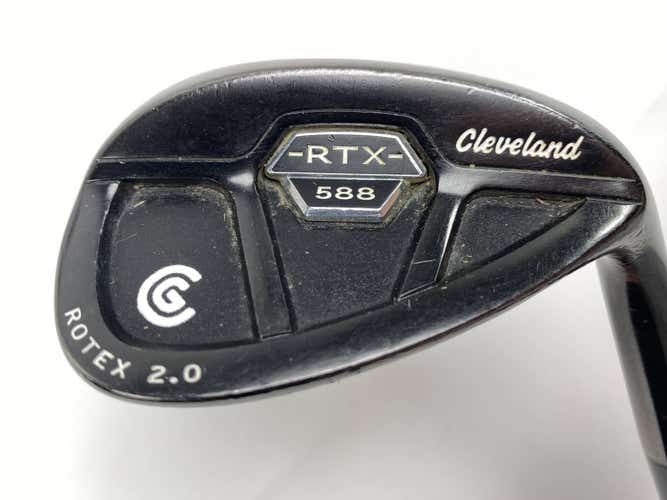 Cleveland 588 RTX CB Black Pearl Wedge 56* 14 Dynamic Gold Wedge Steel Mens RH