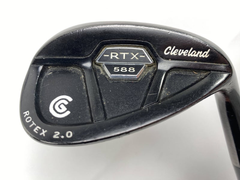 Cleveland 588 RTX CB Black Pearl Wedge 56* 14 Dynamic Gold Wedge Steel Mens RH