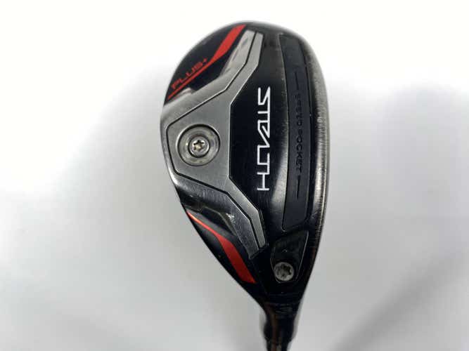 TaylorMade Stealth Plus Rescue 3 Hybrid 19.5* HZRDUS Smoke RDX 6.0 80g Stiff RH