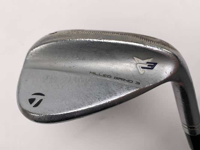 TaylorMade Milled Grind 3 Raw Chrome Wedge 60*10 DG S200 Tour Issue RH