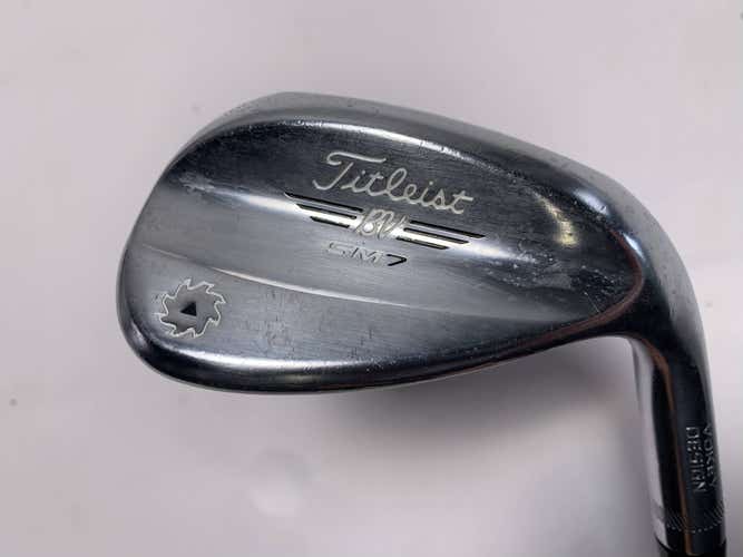 Titleist Vokey SM7 Tour Chrome Wedge 58* 12 Bounce D-Grind Wedge Steel Mens RH