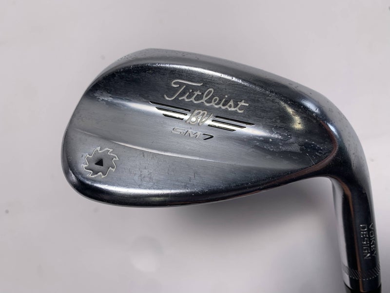 Titleist Vokey SM7 Tour Chrome Wedge 58* 12 Bounce D-Grind Wedge Steel Mens RH