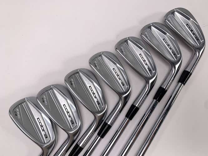 Cobra KING Forged CB 2023 Iron Set 4-PW KBS $-Taper 120 Stiff Steel Mens RH