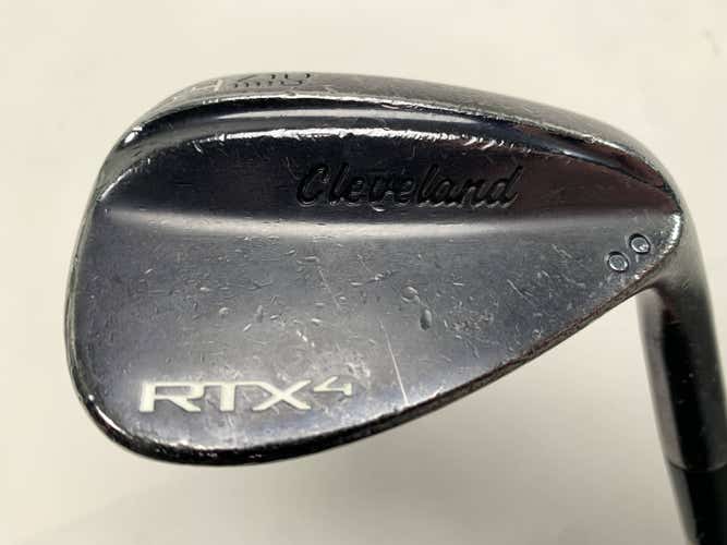 Cleveland RTX 4 Black Satin Wedge 54* 10 DG S400 Tour Issue Wedge Steel Mens RH