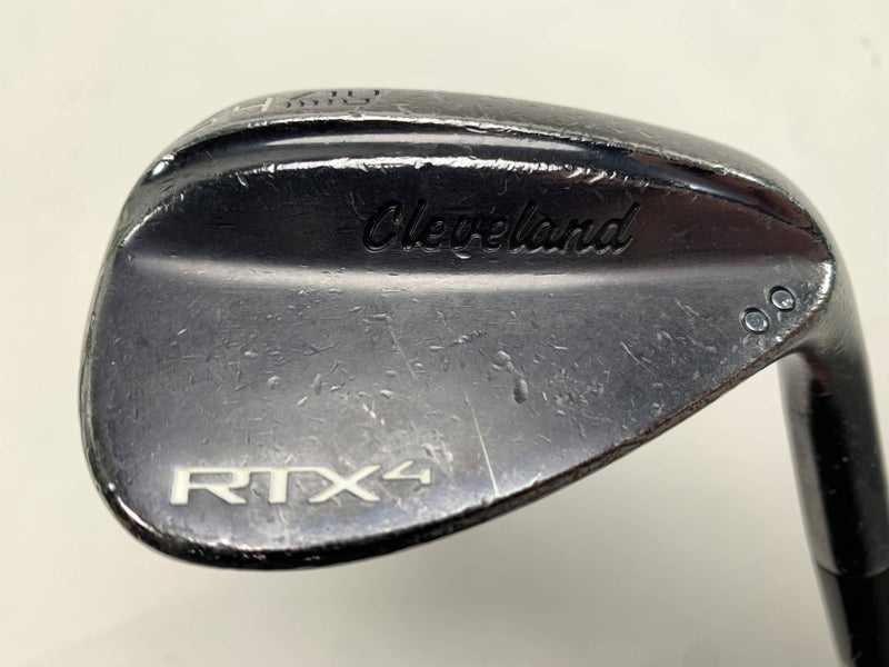 Cleveland RTX 4 Black Satin Wedge 54* 10 DG S400 Tour Issue Wedge Steel Mens RH