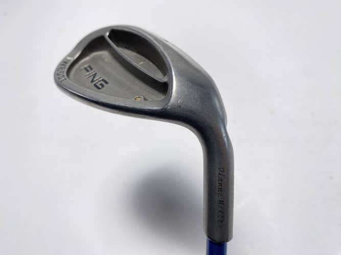Ping i Wedge Sand Wedge SW 56* Gold Dot 4* Flat ULT 50 Senior Graphite Mens RH