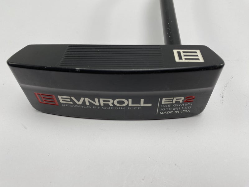 Evnroll ER2 Mid Blade Black Putter 35" Mens RH