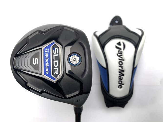 TaylorMade SLDR S 3HL Fairway Wood 17* Fujikura Speeder 65 65g Regular RH HC NEW