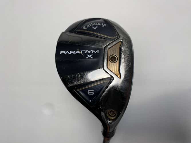 Callaway Paradym X 6 Hybrid 27* Aldila Ascent 50g Senior RH Midsize Grip