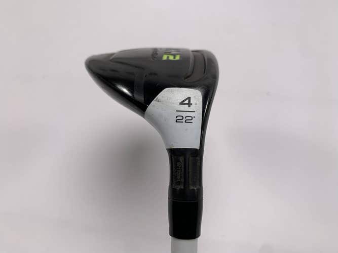 TaylorMade M2 2017 4 Hybrid 22* Matrix Speed Rul-Z 70g Senior Graphite Mens RH