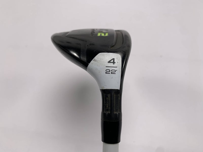 TaylorMade M2 2017 4 Hybrid 22* Matrix Speed Rul-Z 70g Senior Graphite Mens RH