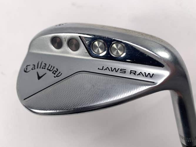 Callaway Jaws Full Toe Raw Face Chrome Wedge 58* 10 DG Spinner Tour Issue VSS RH