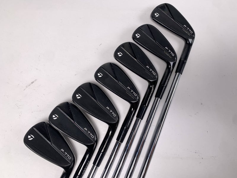 TaylorMade P770 Black 2023 Iron Set 4-PW NS Pro Modus 3 Tour 120g Stiff RH