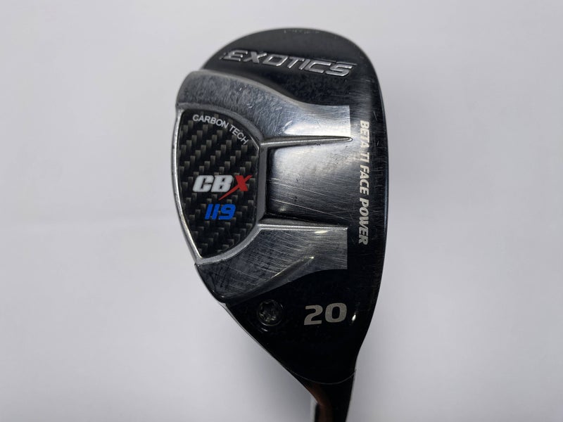 Tour Edge Exotics CBX 119 3 Hybrid 20* Project X Even Flow 5.5 85g Regular RH