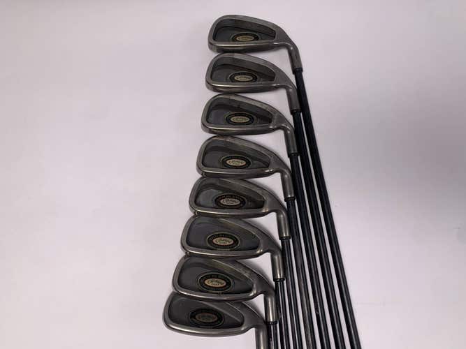 Callaway Big Bertha Tungsten Titanium Iron Set 3-PW RCH 96 Regular RH