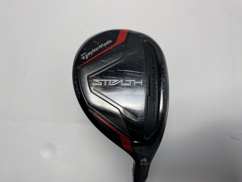 TaylorMade Stealth Rescue 4 Hybrid 22* Fujikura Ventus Red 6R Regular RH