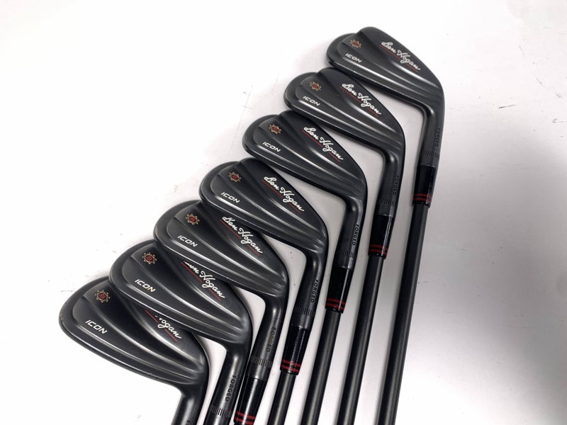 Ben Hogan Icon Black Iron Set 4-PW UST Mamiya Recoil ES 780 F4 Stiff RH