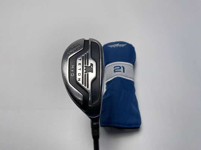 Teton HXD 3 Hybrid 21* 75g Senior Graphite Mens RH HC