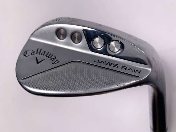 Callaway Jaws Raw Chrome Lob Wedge LW 58* 12X DG Spinner Tour Issue Wedge RH