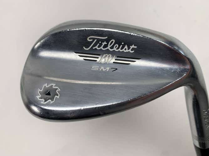 Titleist Vokey SM7 Tour Chrome Lob Wedge LW 58* 12 Bounce D-Grind Wedge RH
