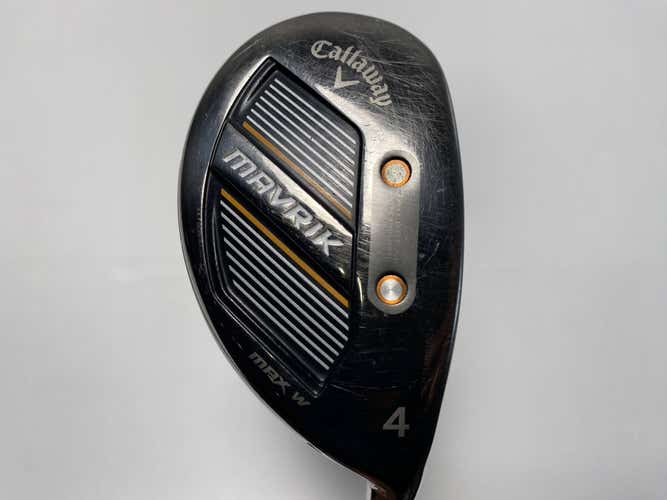 Callaway Mavrik Max Womens 4 Hybrid 24* UST Mamiya Helium 50L I 50g Ladies RH