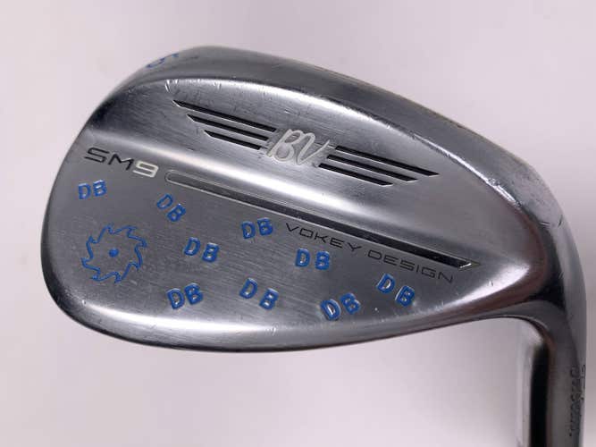 Titleist Vokey SM9 Tour Chrome Wedge 56*12  KBS Tour 130 X-Stiff Steel Mens RH