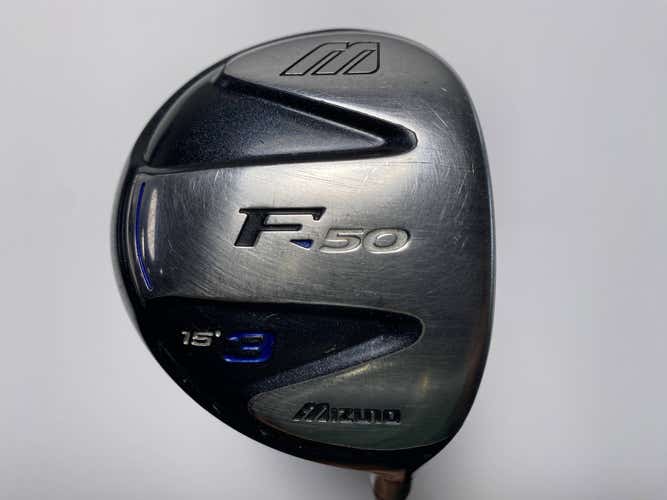 Mizuno F50 3 Fairway Wood 15* Exsar FS2 Stiff Graphite Mens RH