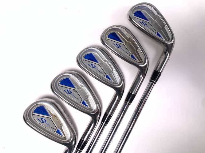 Adams Speedline Blue Iron Set 6-PW Speedline Uniflex Steel Mens RH