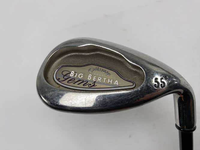 Callaway 2004 Big Bertha Gems Wedge 55* Big Bertha Gems 65i Wedge Women's RH