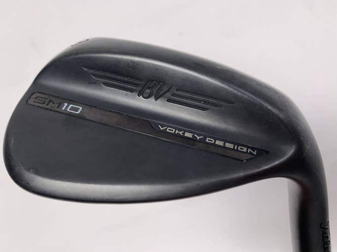 Titleist Vokey SM10 Jet Black Wedge 58* 8 NS Pro 880 AMC Regular Steel Mens RH
