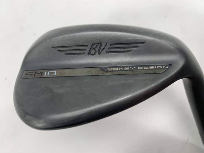 Titleist Vokey SM10 Jet Black Wedge 60* 10 Bounce S-Grind SM10 Wedge Steel RH