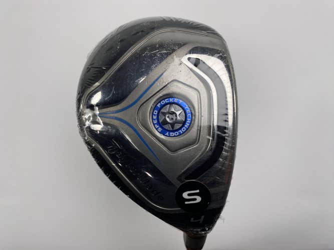 TaylorMade Jetspeed 4 Hybrid 22* VeloxT 75g Stiff Graphite Mens RH NEW