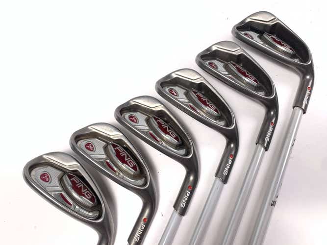 Ping Faith Iron Set 7-PW+GW+SW Red Dot ULT200 Ladies Graphite Womens RH
