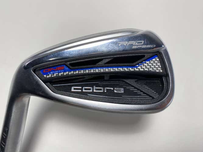 Cobra RAD Speed One Length 37" Pitching Wedge PW NS Pro 950 Stiff Steel Mens LH