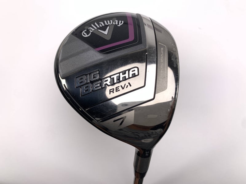 Callaway Big Bertha REVA 23 7 Fairway Wood 24* RCH 40W Ladies RH