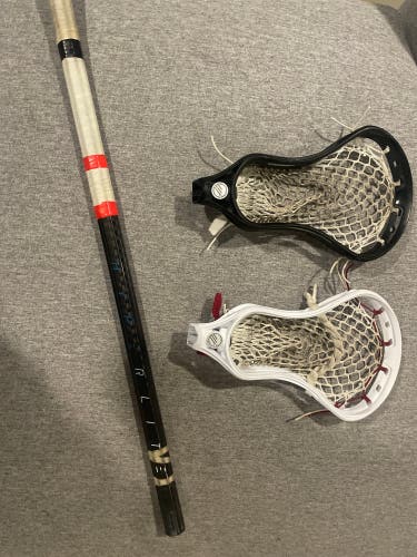 2x lightly used Tactik 3s + Maverik Hyperlite Shaft