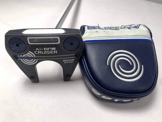Odyssey Ai-ONE Cruiser CS Broomstick #7 Putter 35" SuperStroke RH HC - Cut Down