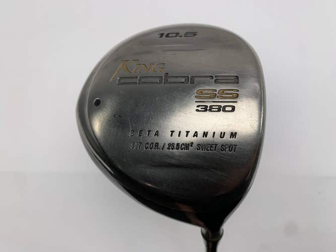 Cobra SS 380 Driver 10.5* Aldila NV-F 55g Regular Graphite Mens RH Midsize Grip