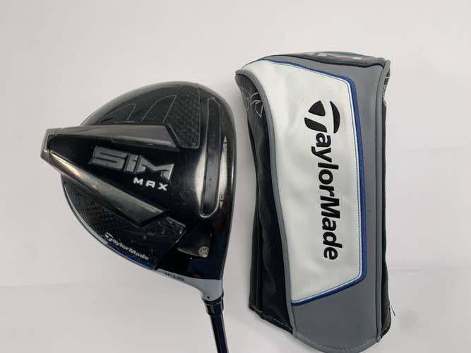 TaylorMade SIM MAX Driver 10.5* Fujikura Ventus Blue 6-S Stiff RH HC