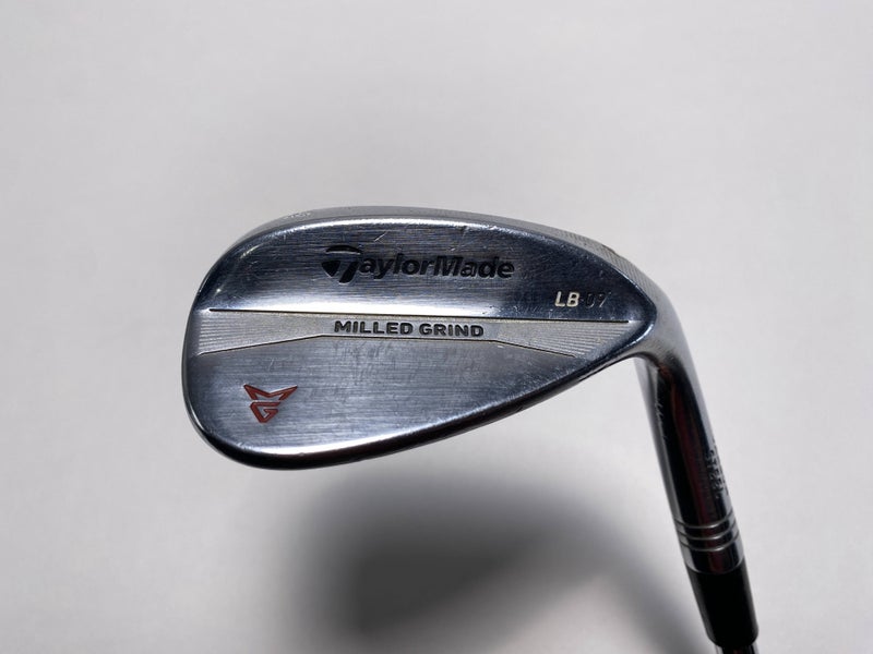TaylorMade Milled Grind 2 Chrome Lob Wedge LW 58* 9 Bounce DG Wedge Mens RH